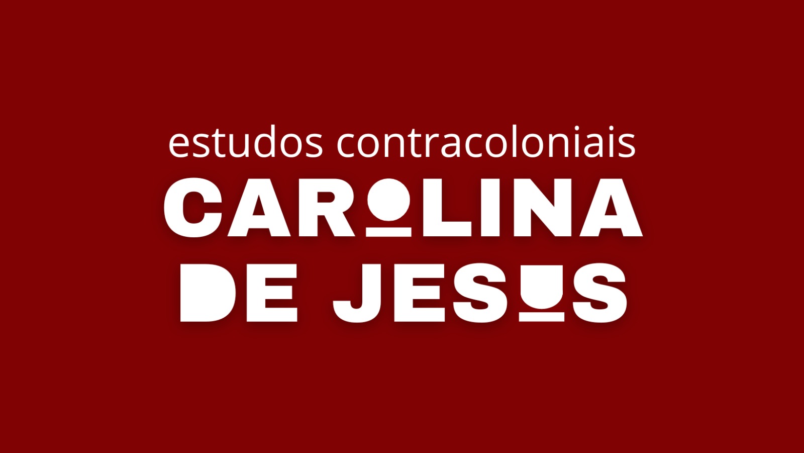 Estudos Contracoloniais Carolina Maria de Jesus